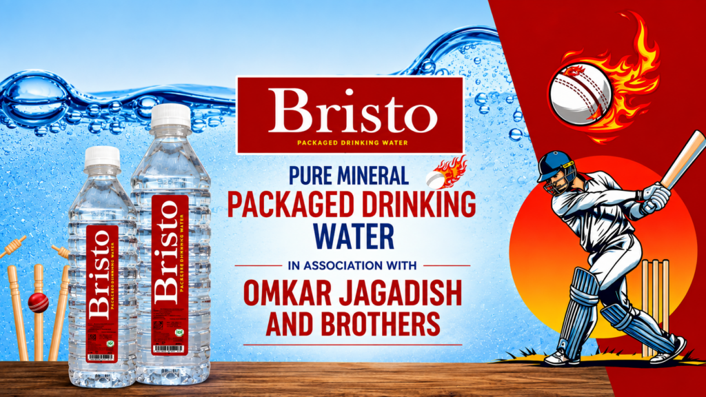 Bristo package drinking water